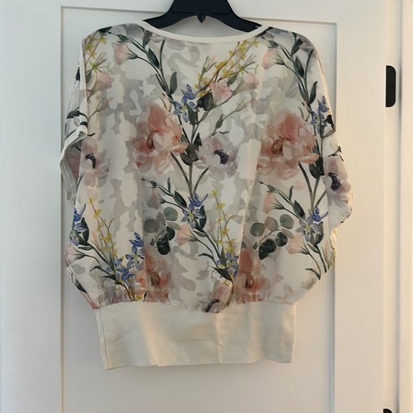 Ted baker floral top size 2 - Picture 4 of 4